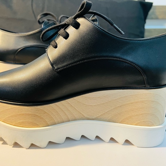 Stella McCartney Elyse Lace Up Platforms - Picture 4 of 16